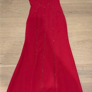 Elegant Pink Evening Dress